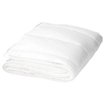 LEN Quilt for cot, white 110x125 cm, 00169070