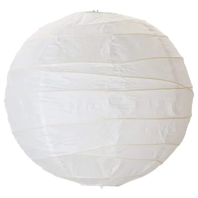 REGOLIT Pendant lamp shade, white/handmade 45 cm, 00172789