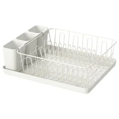 VARIERA Dish drainer, white 42x30 cm, 00295813