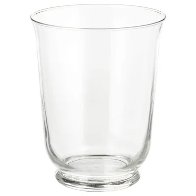 POMP Vase/lantern, clear glass 18 cm, 00326536