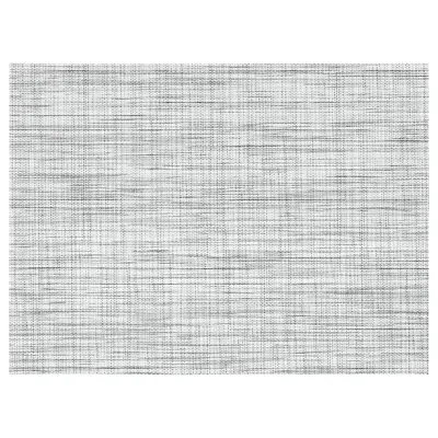 SNOBBIG Place mat, white/black, 45x33 cm, 00398203