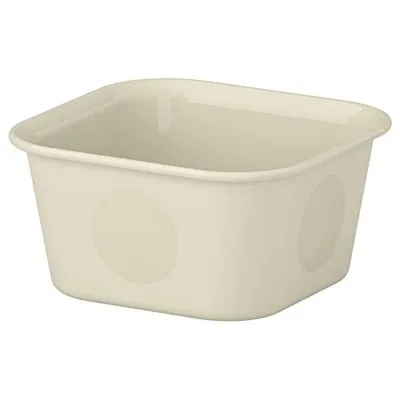 NOJIG Organiser, plastic/beige 10x10x5 cm, 00477040