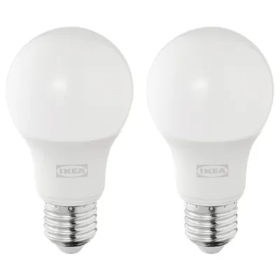SOLHETTA LED bulb E27 470 lumen, globe opal white, 00498575