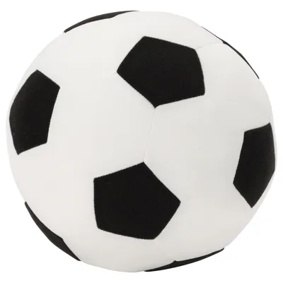 SPARKA Soft toy, football/black white, 00506764