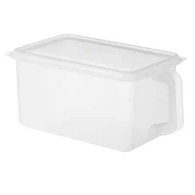 Storage Box Small Transparent Color with handle and lid, Clear, 27.7*18*14.8Cm 4589767222062