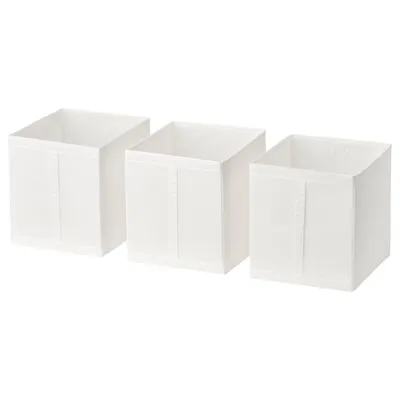 SKUBB Box, white 31x34x33 cm, 10186390