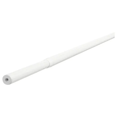RACKA Curtain rod, white, 120-210 cm, 10217155