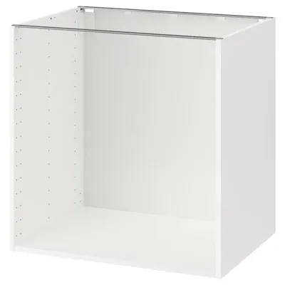 METOD Base cabinet frame, white, 80x60x80 cm, 10270893