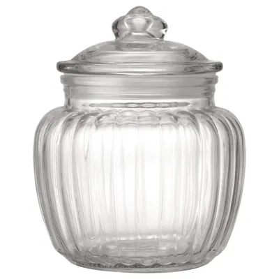 KAPPROCK Jar with lid, clear glass 0.6 l, 10332315