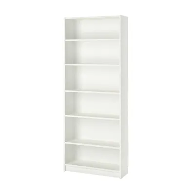BILLY Bookcase, white, 80x28x202cm, 00522047