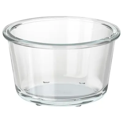 IKEA 365+ Food container, round/glass 600 ml, 10359197