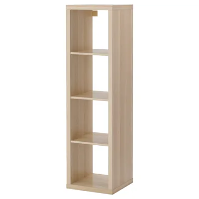 KALLAX Shelving unit, white stained oak effect, 42x147 cm, 10362920