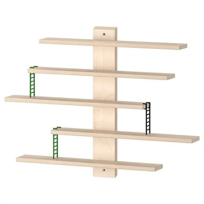 LUSTIGT Wall shelf 37x37 cm, 10381853