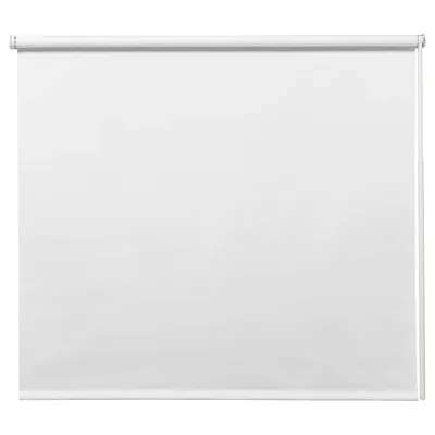 FRIDANS Block-out roller blind, white 120x195 cm, 10396878