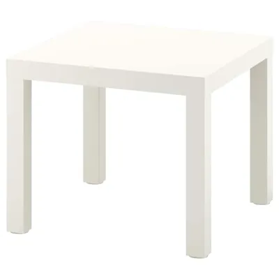 LACK Side table, white 55x55 cm, 10449909