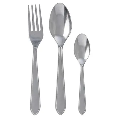 IDENTITET 12-piece cutlery set, stainless steel, 10464160