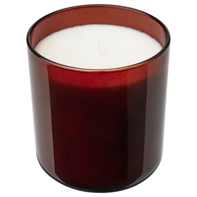 STORTSKON Scented candle in glass, Berries/red, 50 hr, 10502143