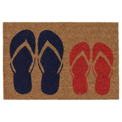 MJOLS door mat 40x60 cm blue/red, 10506037