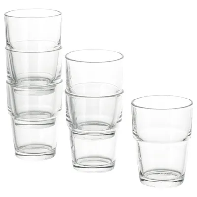 REKO glass 17 cl, clear glass (set of 6), 20137851