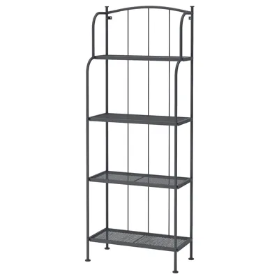 LACKO Shelving unit, outdoor, grey 61x160 cm, 20174216
