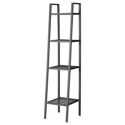 LERBERG Shelf unit, dark grey 35x148 cm, 20186399