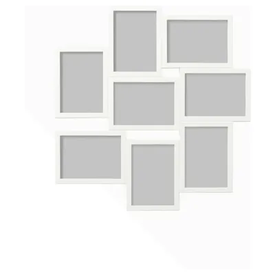 VAXBO Collage frame for 8 photos, white 13x18 cm, 20256622