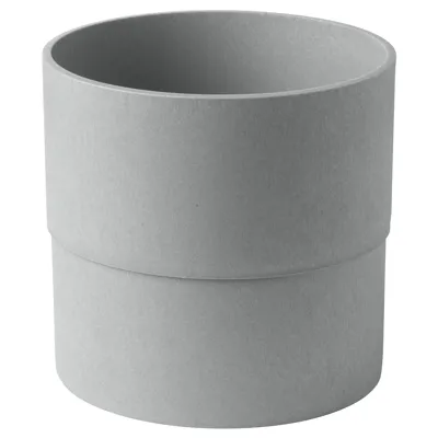 NYPON Plant pot, in/outdoor grey 19 cm, 20395623