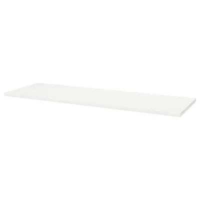 LAGKAPTEN Table top, white 200x60 cm, 20460835