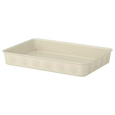 NOJIG Organiser, plastic/beige 25x35x5 cm, 20477039