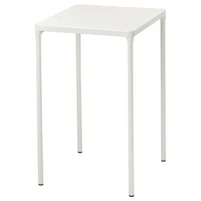 FEJAN Table, outdoor, white, 50x44 cm, 20487217