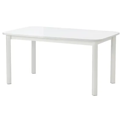 STRANDTORP extendable table, white, 150/205/260x95, 20487279