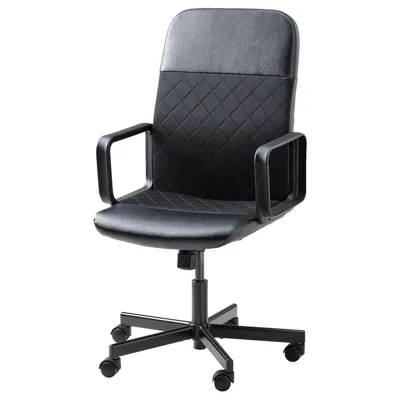 RENBERGET Swivel chair, Bomstad black, 20493548
