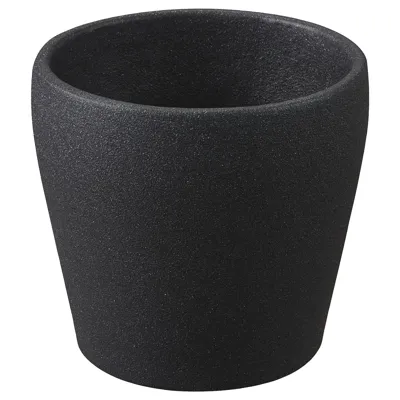 PERSILLADE Plant pot, dark grey 6 cm, 20510897