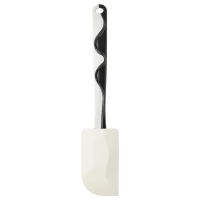 GUBBRORA Rubber spatula, black/white, 20527355