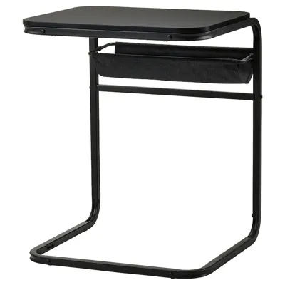 OLSEROD Side table, 53x50 cm, anthracite/dark grey, 20530918