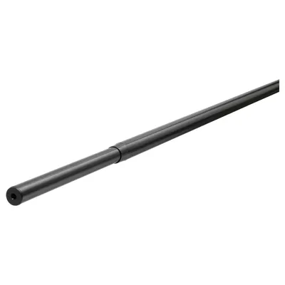 RACKA Curtain rod, black, 70-120 cm, 30217164