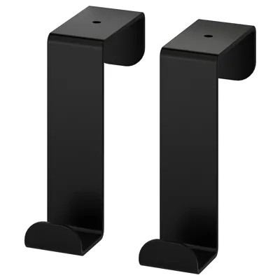SKOGSVIKEN Hook for door, black, 30428703
