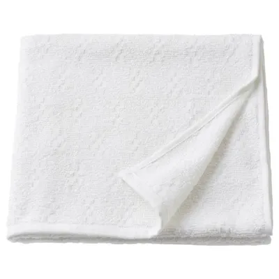 NARSEN Bath towel, white 55x120 cm, 30447358