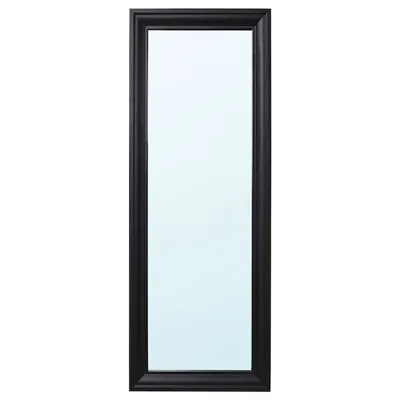 TOFTBYN Mirror, black 52x140 cm, 30459153