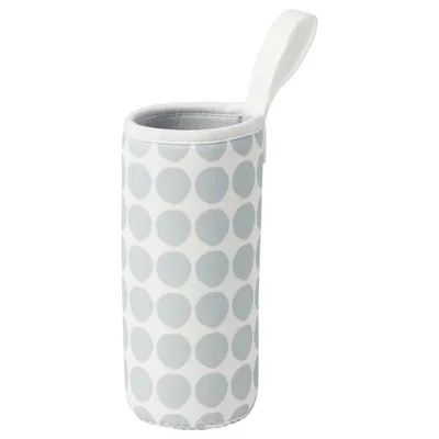 HOPSATTA Bottle holder, grey/white, 30485637