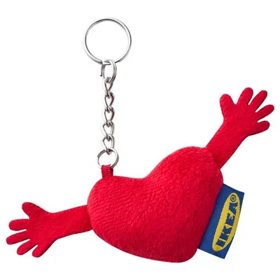 EFTERTRADA Key ring, heart, 30497070