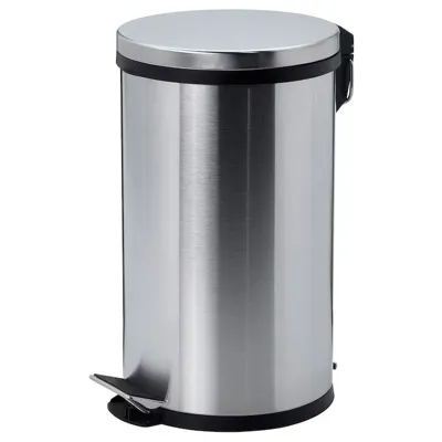 SNORPA Pedal bin, stainless steel 5 l, 30511212