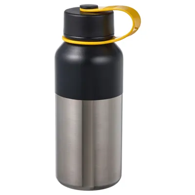 HETLEVRAD Insulated flask, stainless steel/black 0.5 l, 30521051