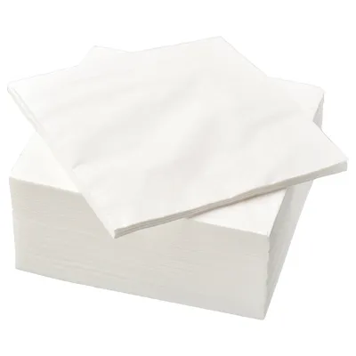 FANTASTISK Paper napkin, white, 40x40 cm, 40174215