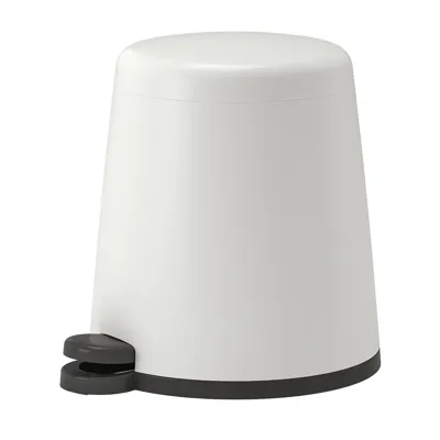 SNAPP Pedal bin, white, 5 l, 40245430