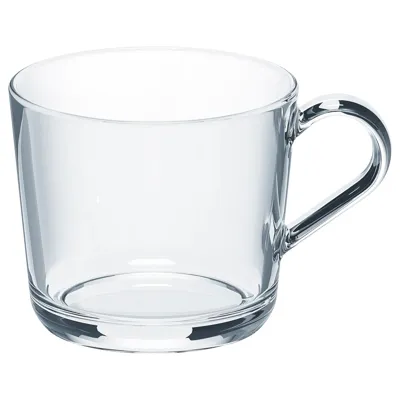 IKEA 365+ Mug, clear glass, 36 cl, 40279726