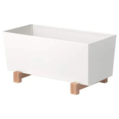 BITTERGURKA Plant pot, white 32x15 cm, 40289495