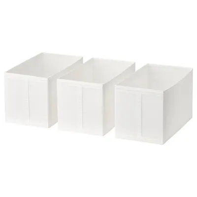 SKUBB Box, white 31x55x33 cm, 40290371