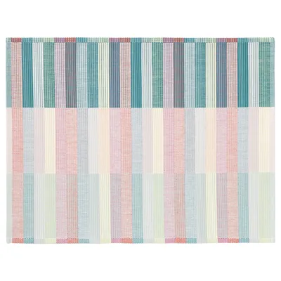 MITTBIT Place mat, pink turquoise/light green 45x35 cm, 40343567