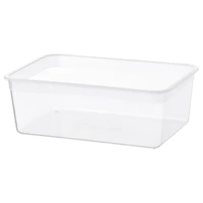 IKEA 365+ Food container, large rectangular/plastic 5.2 l, 40393067